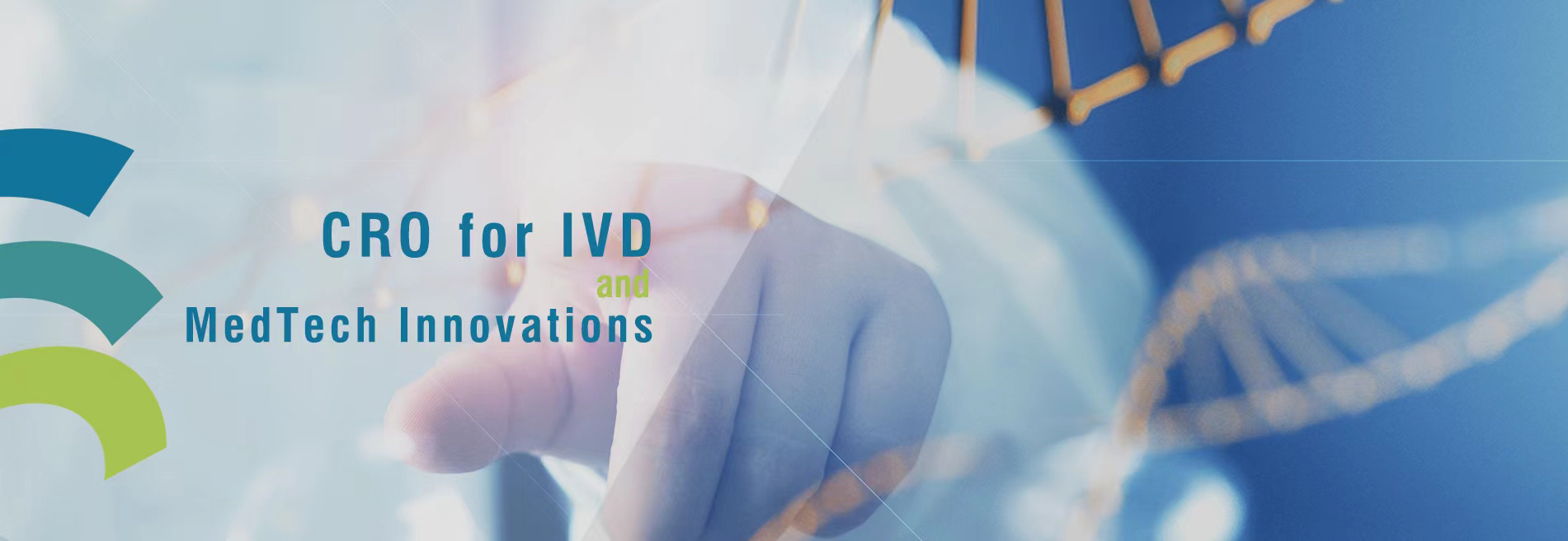 CRO for IVD and MedTech Innovations — original brand artwork